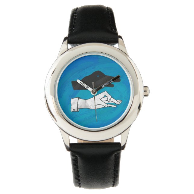 Shadow Duck op Blue Horloge (Voorkant)