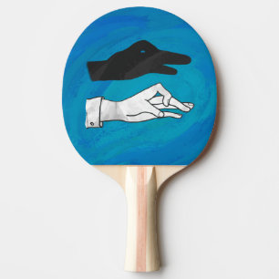 Shadow Duck op Blue Tafeltennisbatje