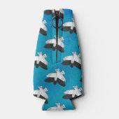 Shadow Eagle op Blue Flesjeskoeler (Achterkant)