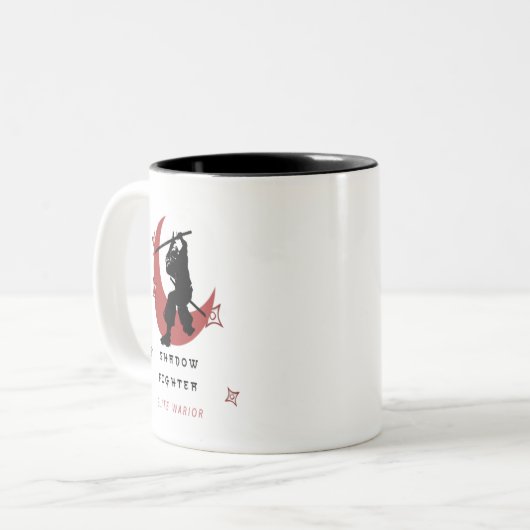 Shadow Fighter - Guerrier Mug (Devant gauche)