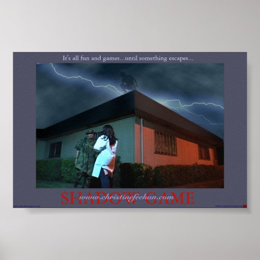 Shadow Game Poster (Voorkant)