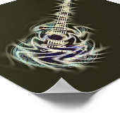 Shadow Guitar Poster (Hoek)