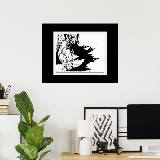 Shadow Horn Poster (Thuiskantoor)