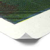 Shadow Lake Water Wheel Indian Head Uitzicht Poster (Hoek)