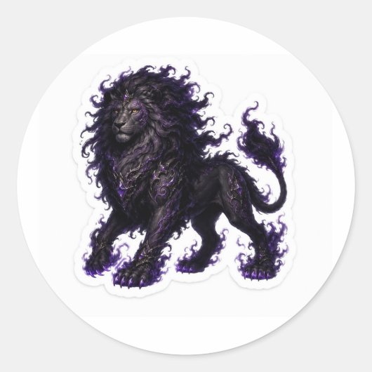 Shadow Lion Sticker (Voorkant)