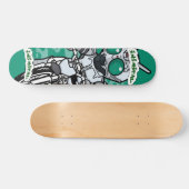 Shadow MotoCross Rider Skateboard (Horizontaal)