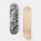 Shadow Ninja Platinum Dragon Element Pro Park Deck Skateboard (Voorkant)