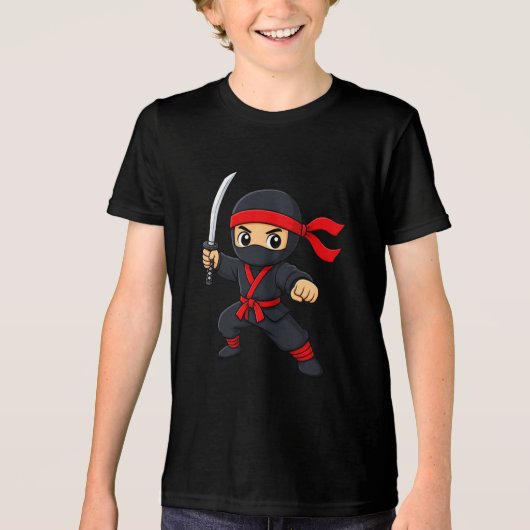 🥷 Shadow Ninja Warrior T-shirt (Voorkant)