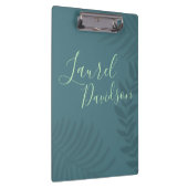 Shadow Palm Blauwgroen Klembord (Rechts)