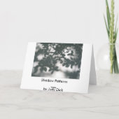 Shadow Patterns Kaart (Achterkant)