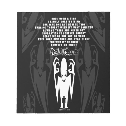 Shadow Poem Notitieblok (Voorkant)