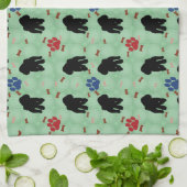 Shadow Poodle Theedoek (Gevouwen)