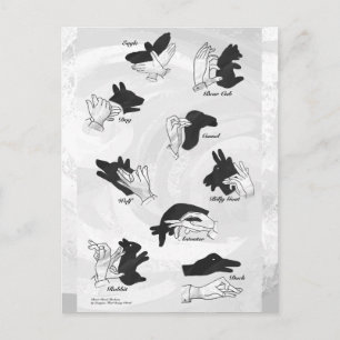 Shadow Puppets Briefkaart