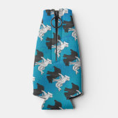 Shadow Rabbit op Blue Flesjeskoeler (Achterkant)