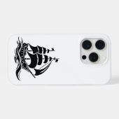 Shadow Sailing Ship – Vintage Ocean Illustration (Verso Horizontal)