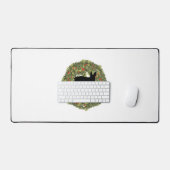 Shadow Silhouette McNab Chien dans une couronne (Clavier et souris)