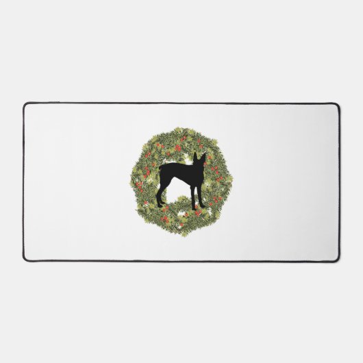 Shadow Silhouette McNab Chien dans une couronne (Recto)