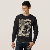 Shadow Strike Samurai Ink Art Sweatshirt (Devant entier)