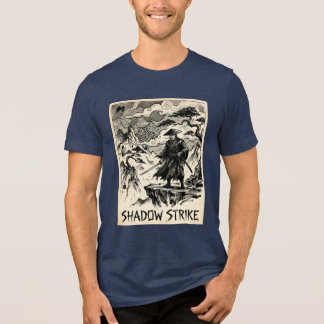 Shadow Strike Samurai Ink Art Tri-Blend Shirt