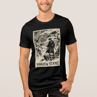 Shadow Strike Samurai Ink Art Tri-Blend Shirt