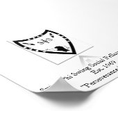 Shadow Swing Shield Poster (Hoek)