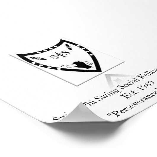 Shadow Swing Shield Poster (Hoek)