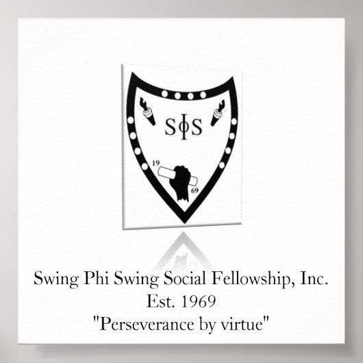 Shadow Swing Shield Poster (Voorkant)