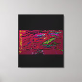 Shadow Tree  Canvas Afdruk (Voorkant)