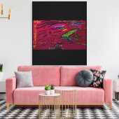 Shadow Tree  Canvas Afdruk (Insitu (Woonkamer))