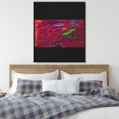 Shadow Tree  Canvas Afdruk (Insitu (Slaapkamer))