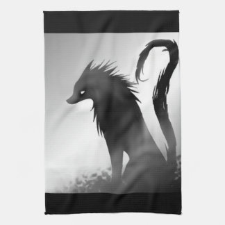 Shadow Wolf Anime Towel Theedoek