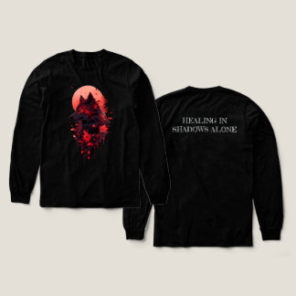 Shadow Wolf episch ontwerp Tri-Blend Shirt
