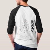 Shadow Wrath: Dual-Sided Ninja Power T-shirt (Achterkant)