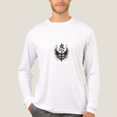 Shadow Wrath: Dual-Sided Ninja Power Tri-Blend Shirt (Voorkant volledig)