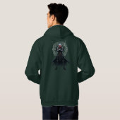 Shadowblade Sweat à capuche – Dessin de dos sombre (Dos entier)