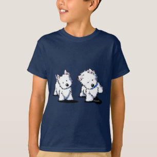 Shadowboxing Westies T-shirt
