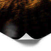 Shadowed Riad Fountain Poster (Coin)