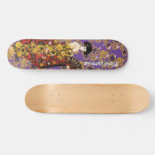 ShadowedMasters_Geisha_paars Skateboard (Horizontaal)