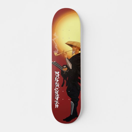 ShadowedMasters_GrandMastersunrise_1_red Skateboard (Voorkant)