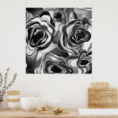 ShadowROSE Poster afdrukken (Keuken)