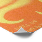 Shadows zal achter je afdrukken Herfsten Poster (Hoek)