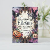 Shadowy Soiree : Invitation d'Halloween sur mesure (Debout devant)