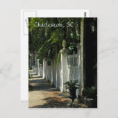 Shady Charleston Post Card Briefkaart (Voorkant / Achterkant)