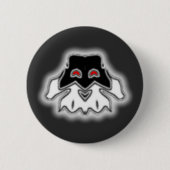 Shady Ghost Ronde Button 5,7 Cm (Voorkant)