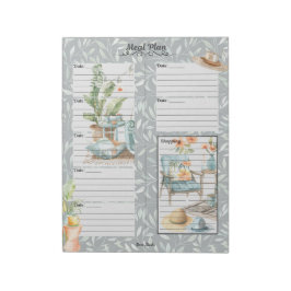 Shady Lady 7-dagen maaltijdplanner Notitieblok