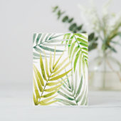 Shady Palms Briefkaart (Staand voorkant)