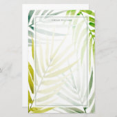 Shady Palms Briefpapier (Voorkant / Achterkant)