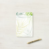 Shady Palms Post-it® Notes (Op bureau)