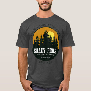 Shady Pines Pensioen Huis 80s TV-serie T-shirt