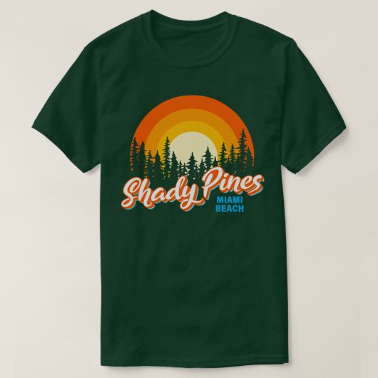 Shady Pines  T-shirt (Design voorkant)
